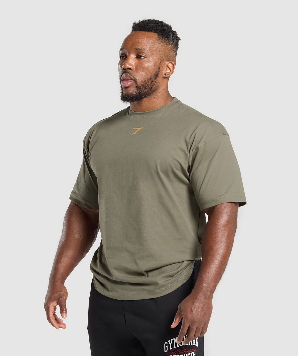 Trophy Graphic T-Shirt - Base Green