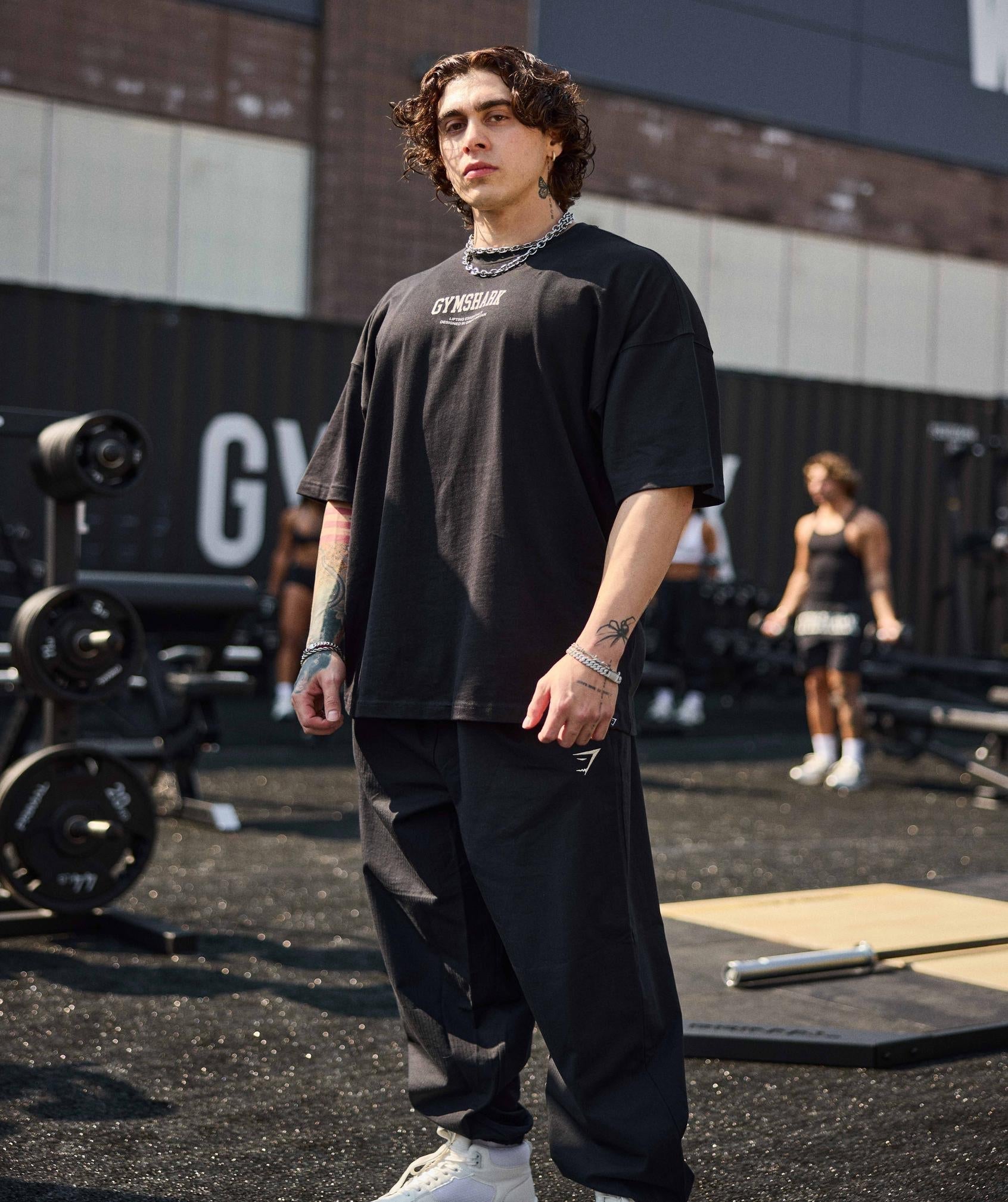 Iron Plate T-Shirt - Black
