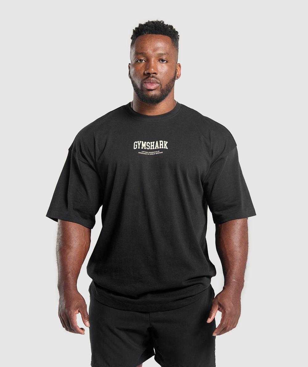 Iron Plate T-Shirt - Black