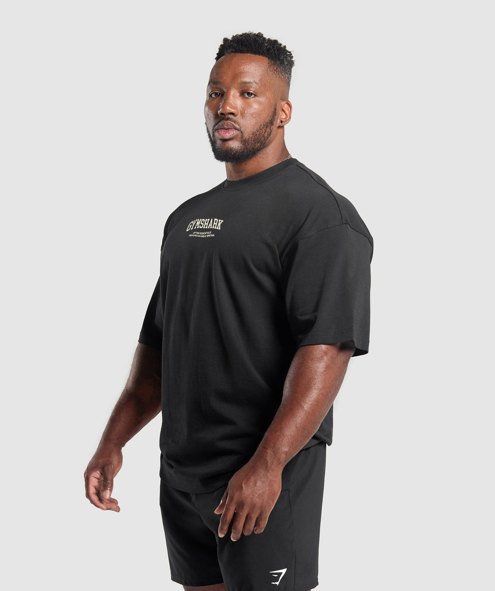 Iron Plate T-Shirt - Black