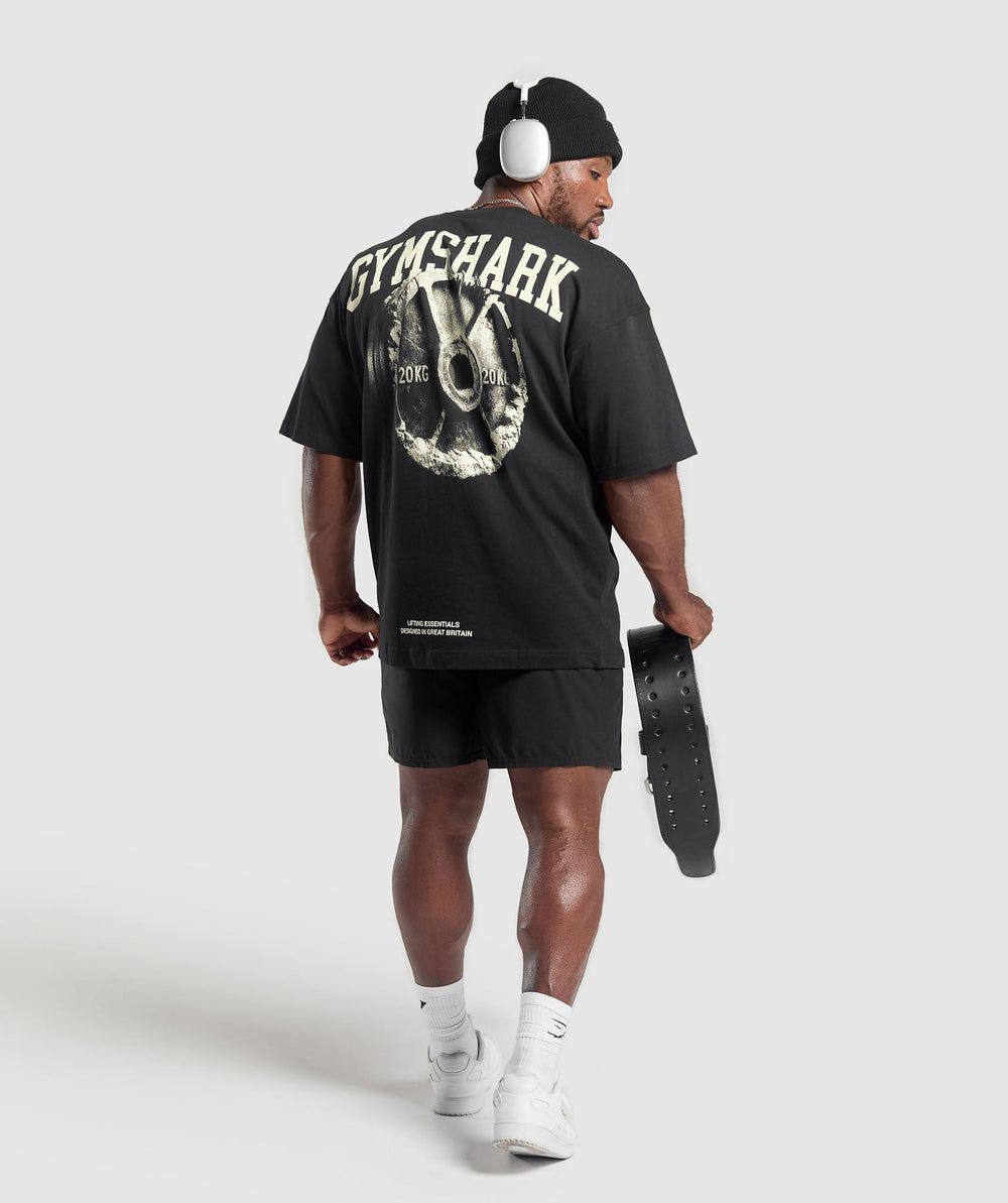 Iron Plate T-Shirt - Black