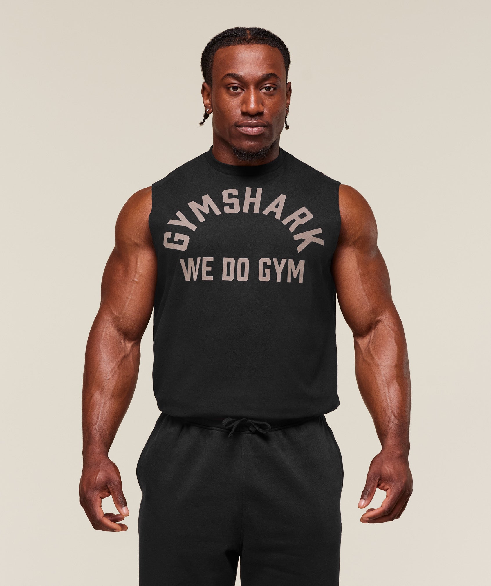 We Do Gym Tank - Black