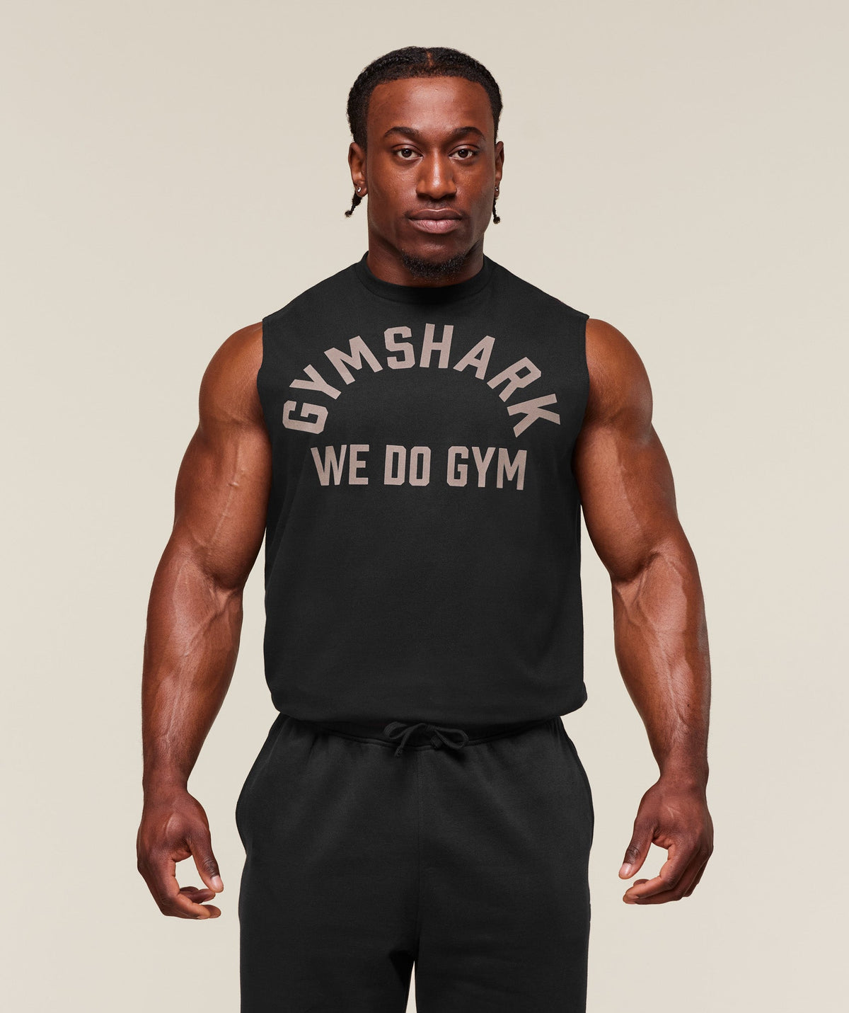 We Do Gym Tank - Black
