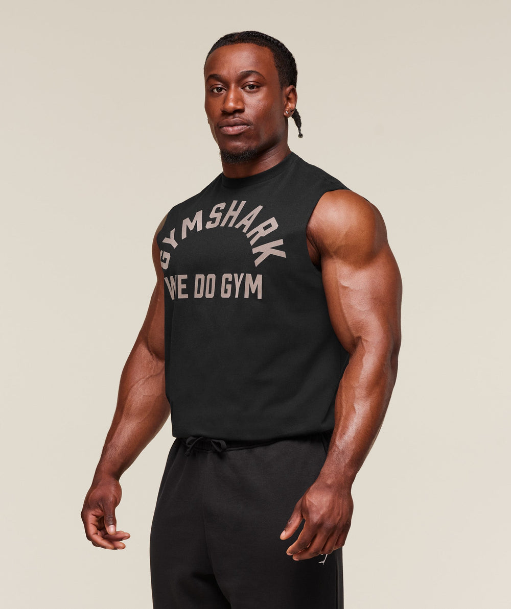 We Do Gym Tank - Black