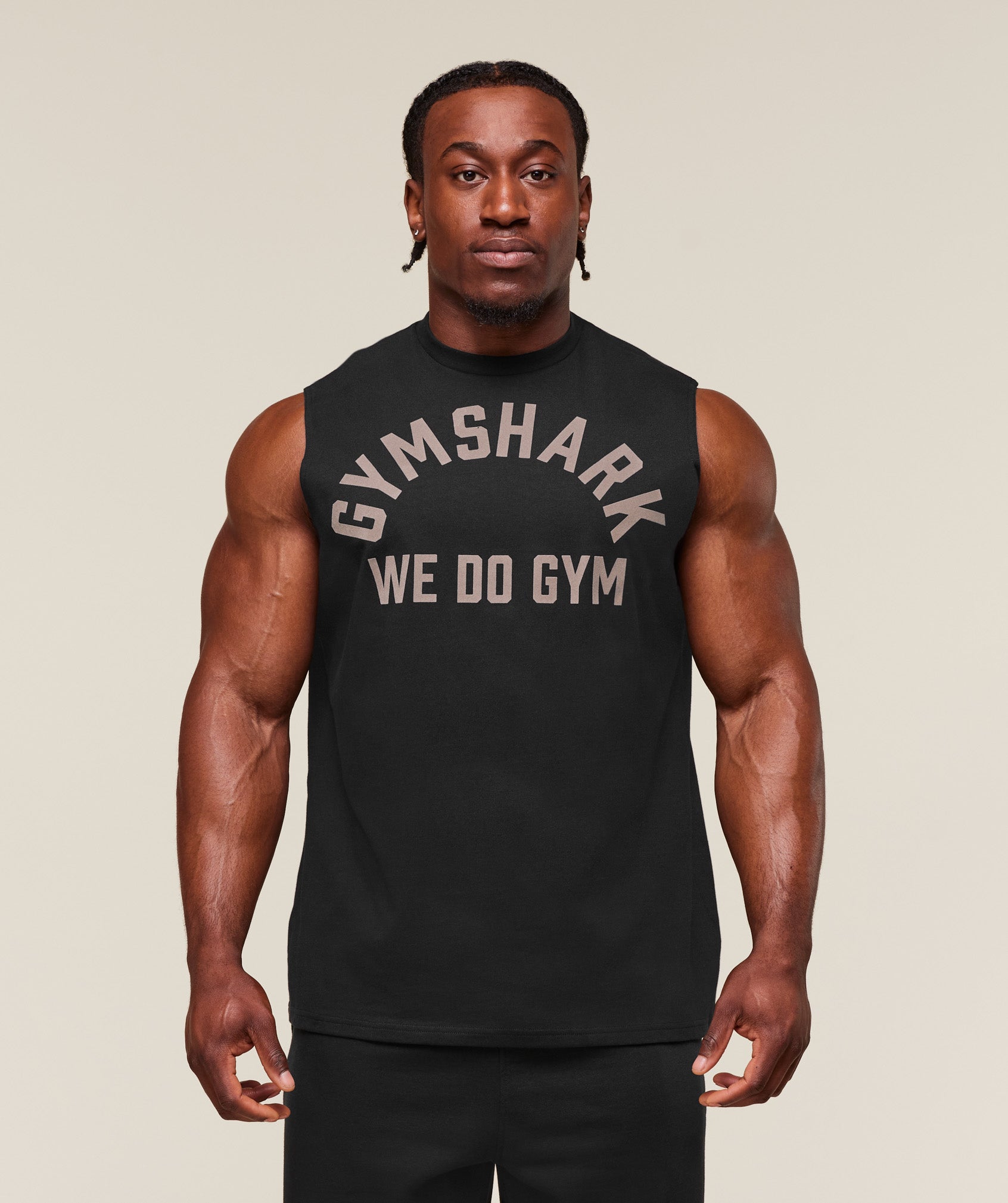 We Do Gym Tank - Black