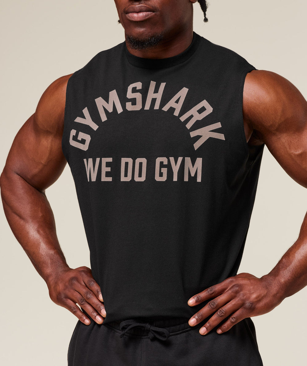 We Do Gym Tank - Black