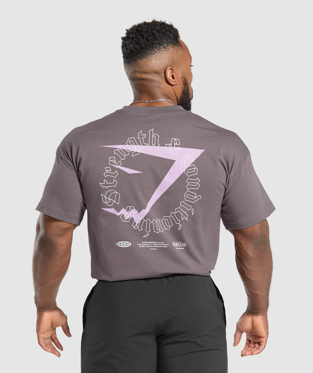 Strength and Conditioning T-Shirt - Brushed Purple