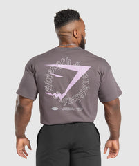 Strength and Conditioning T-Shirt - Brushed Purple
