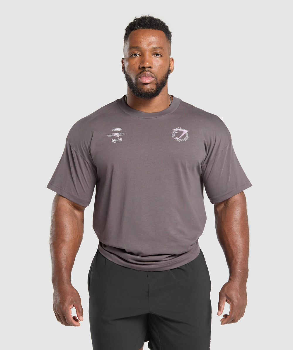 Strength and Conditioning T-Shirt - Brushed Purple