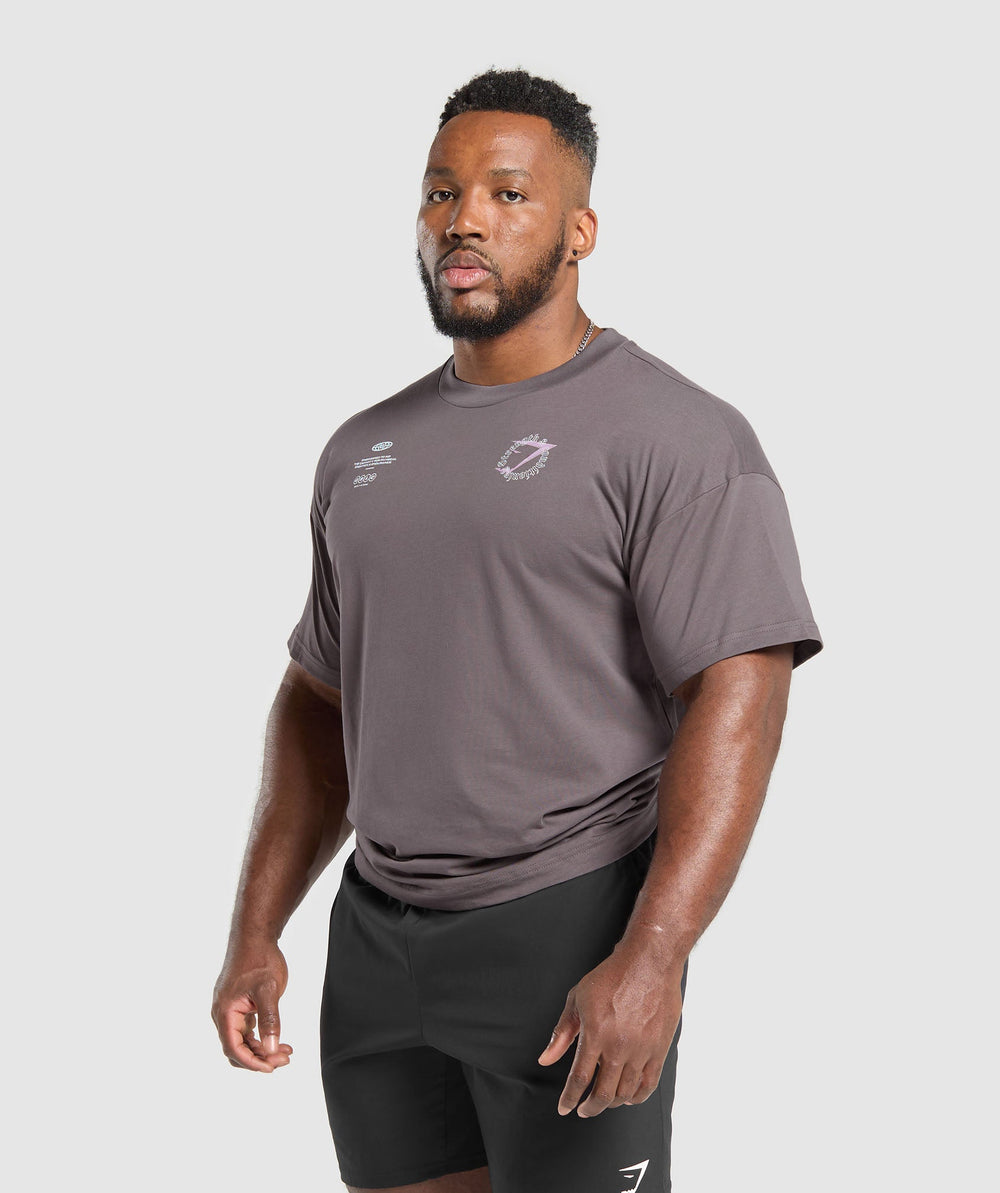 Strength and Conditioning T-Shirt - Brushed Purple