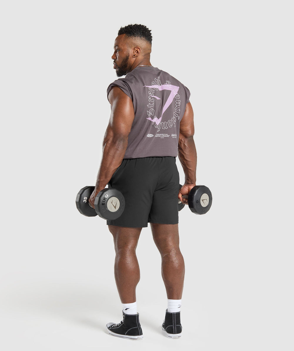 Strength and Conditioning T-Shirt - Brushed Purple