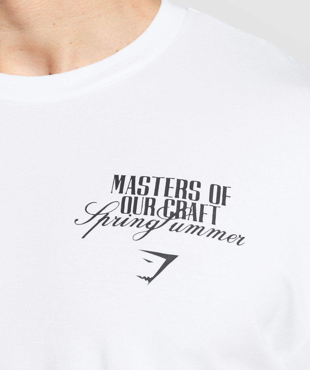 Master of our Craft T-Shirt - White