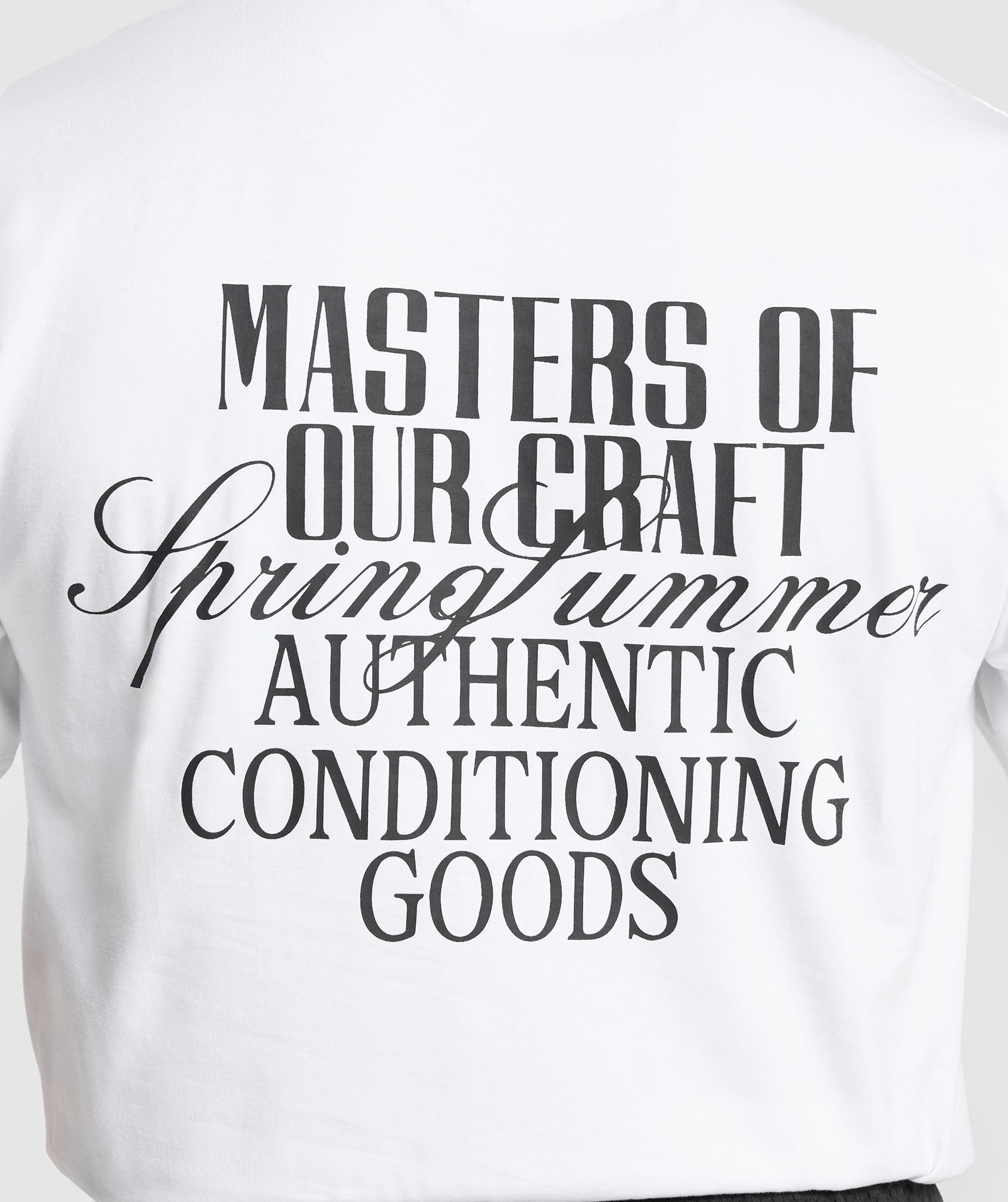 Master of our Craft T-Shirt - White