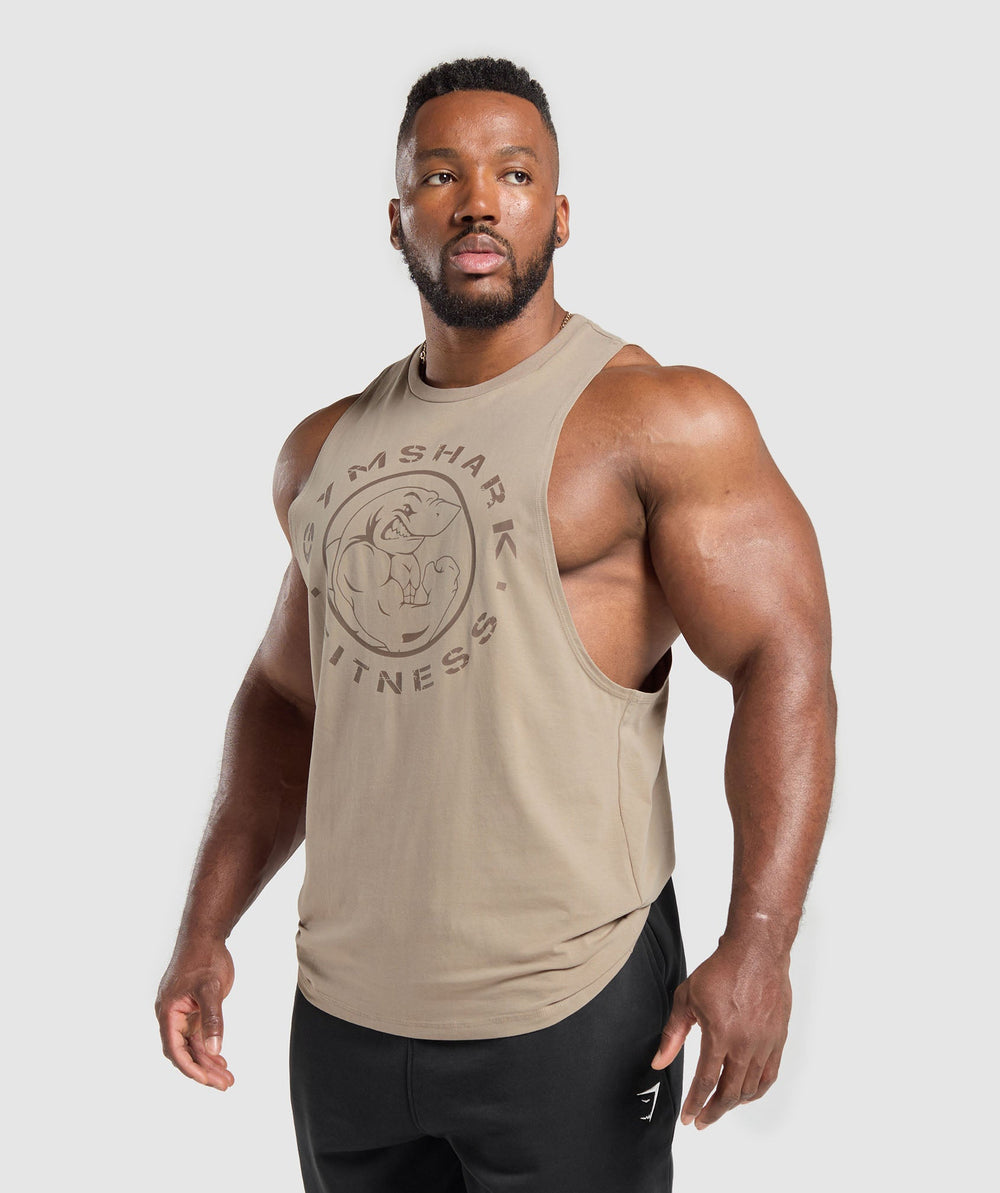 Legacy Drop Arm Tank - Cement Brown