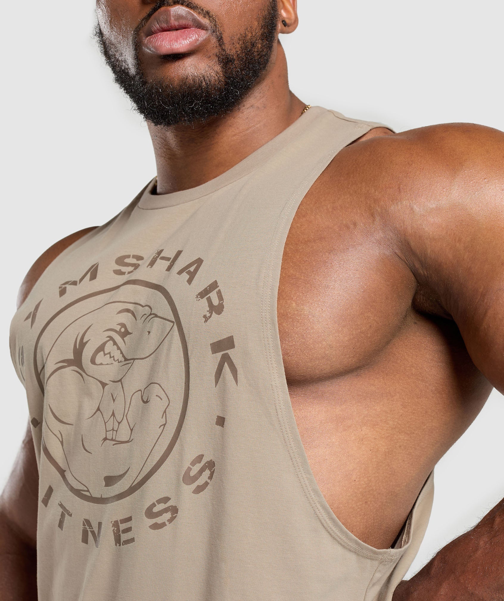 Legacy Drop Arm Tank - Cement Brown