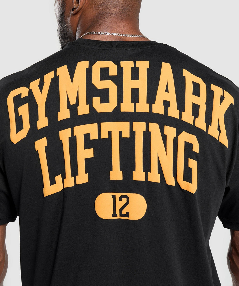 Lifting 12 T-Shirt - Black
