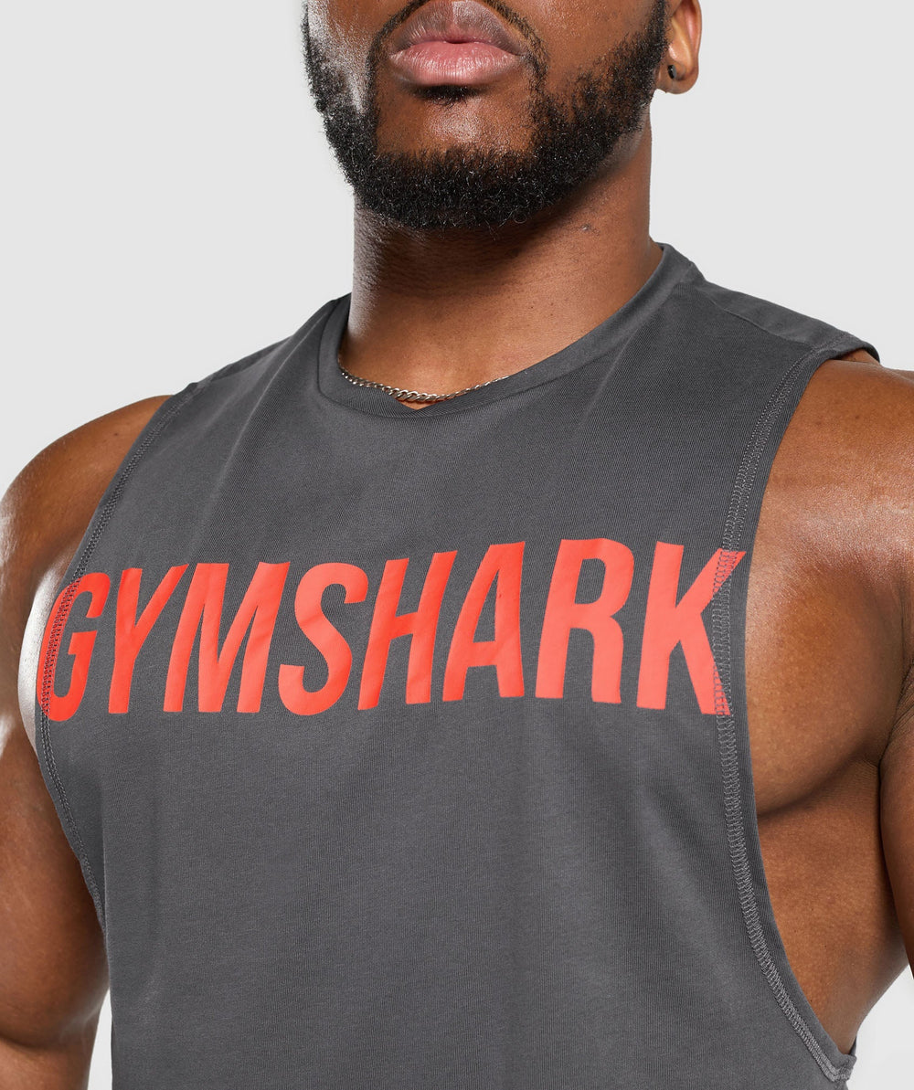 Impact Drop Arm Tank - Onyx Grey