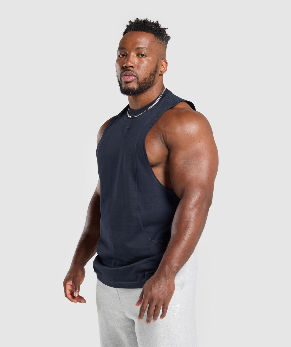 Premium Lifting Drop Arm Tank - Heavy Blue