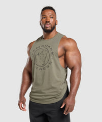 Legacy Drop Arm Tank - Base Green