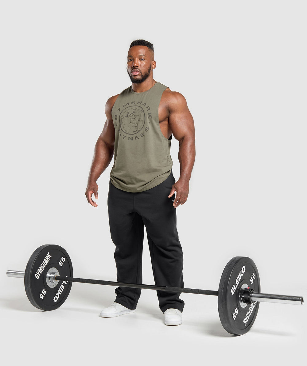 Legacy Drop Arm Tank - Base Green