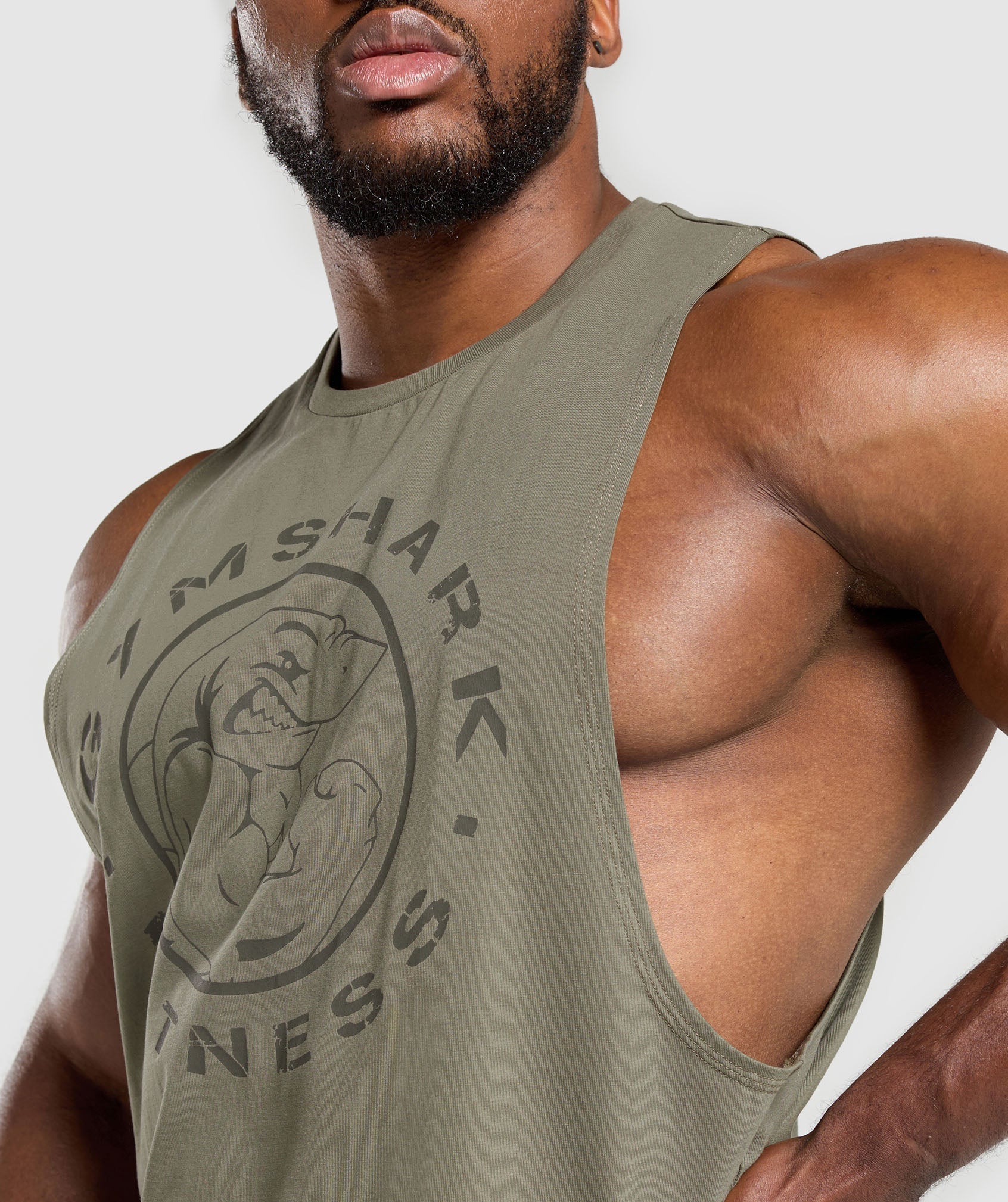 Legacy Drop Arm Tank - Base Green