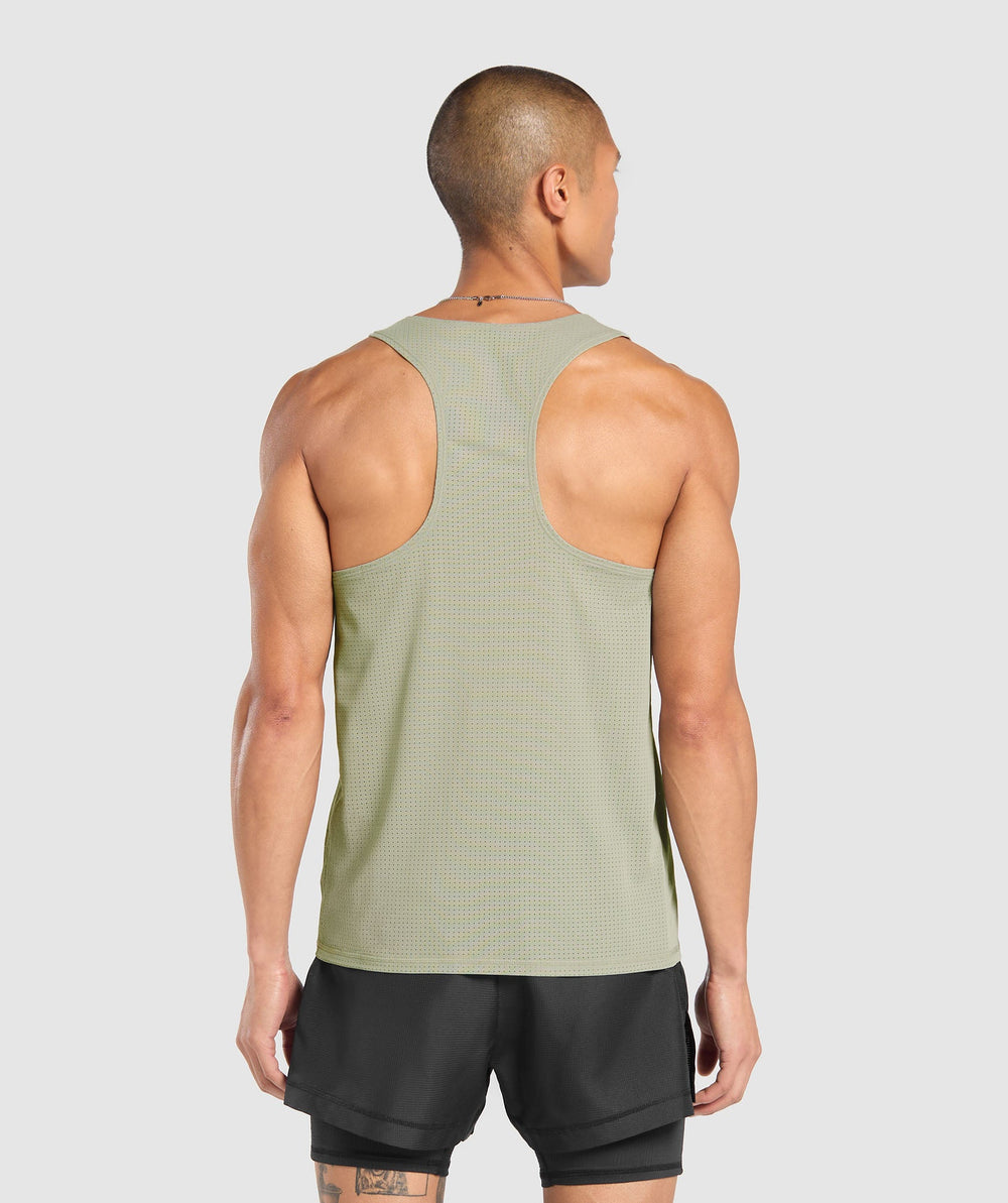 Running Tank - Chalk Green