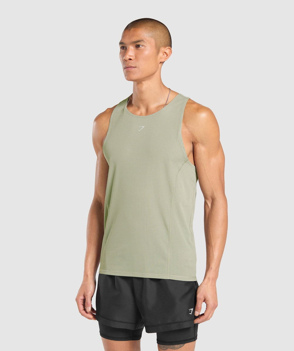 Running Tank - Chalk Green