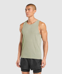Running Tank - Chalk Green