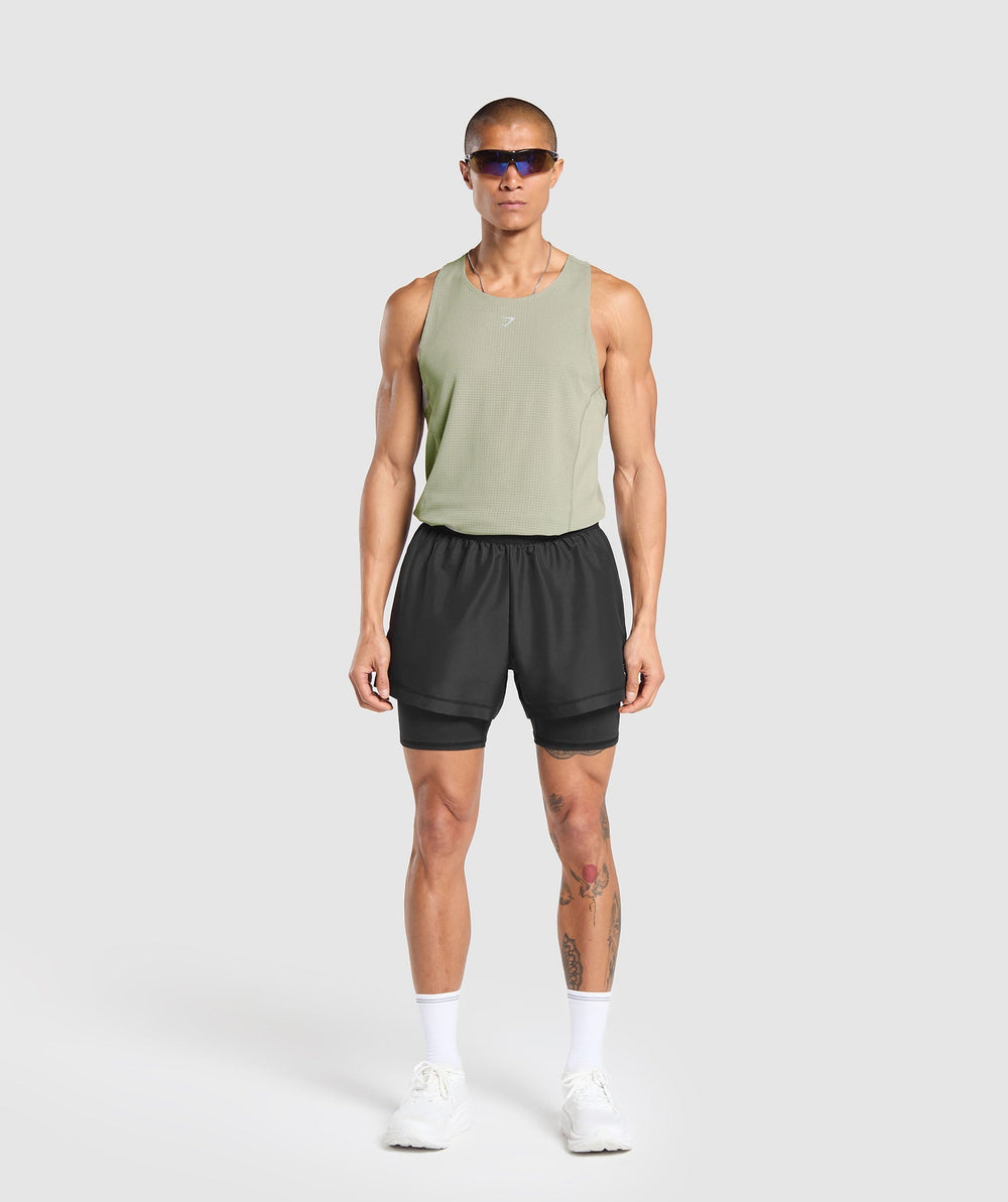 Running Tank - Chalk Green