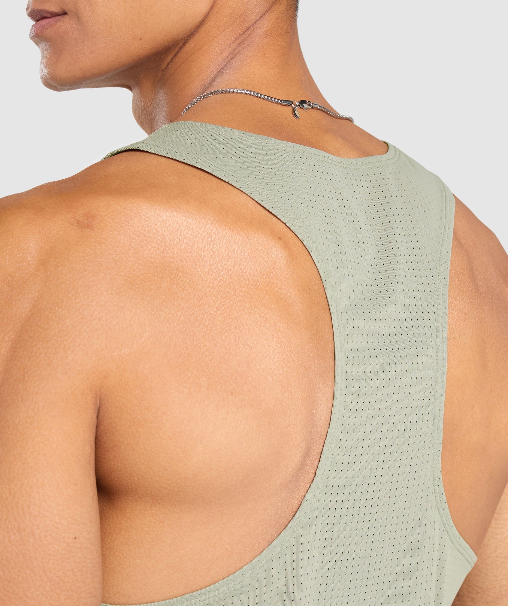 Running Tank - Chalk Green