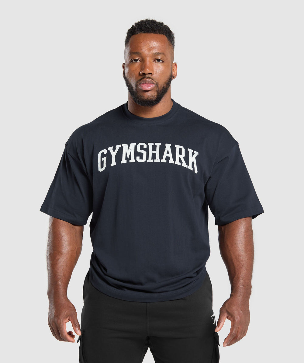 Collegiate T-Shirt - Heavy Blue