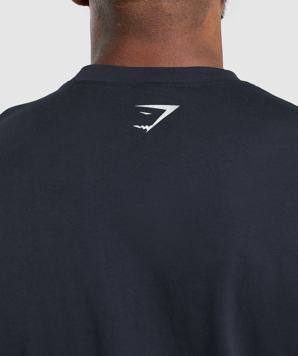 Collegiate T-Shirt - Heavy Blue