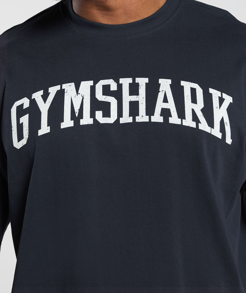Collegiate T-Shirt - Heavy Blue