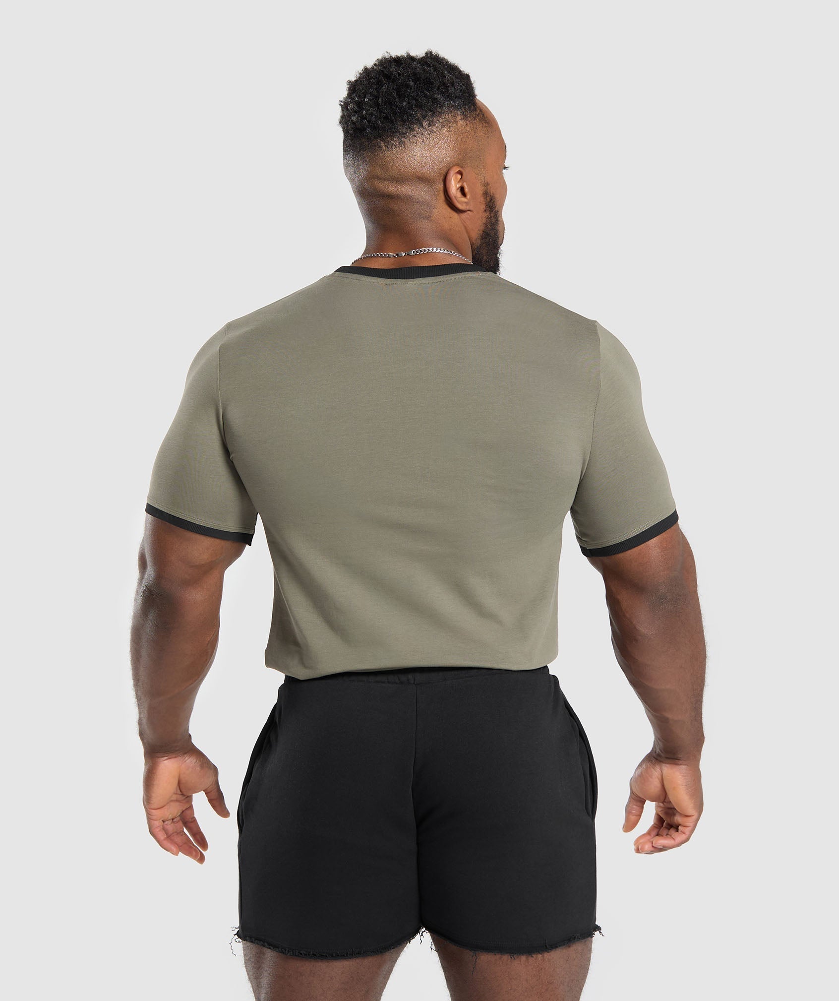 Legacy Ringer T-Shirt - Base Green/Black