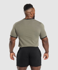 Legacy Ringer T-Shirt - Base Green/Black