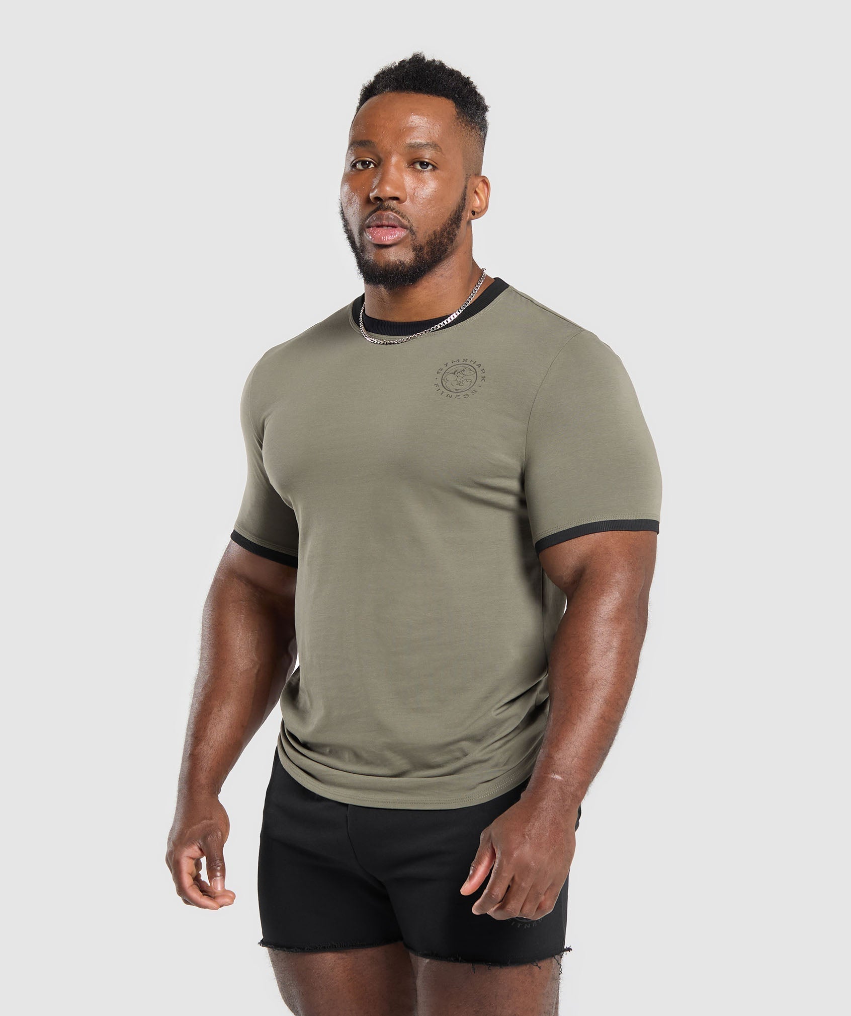Legacy Ringer T-Shirt - Base Green/Black