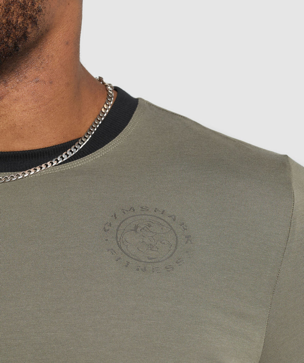 Legacy Ringer T-Shirt - Base Green/Black