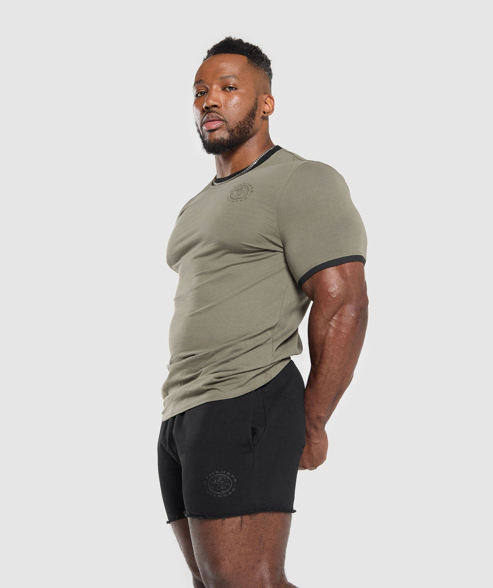 Legacy Ringer T-Shirt - Base Green/Black