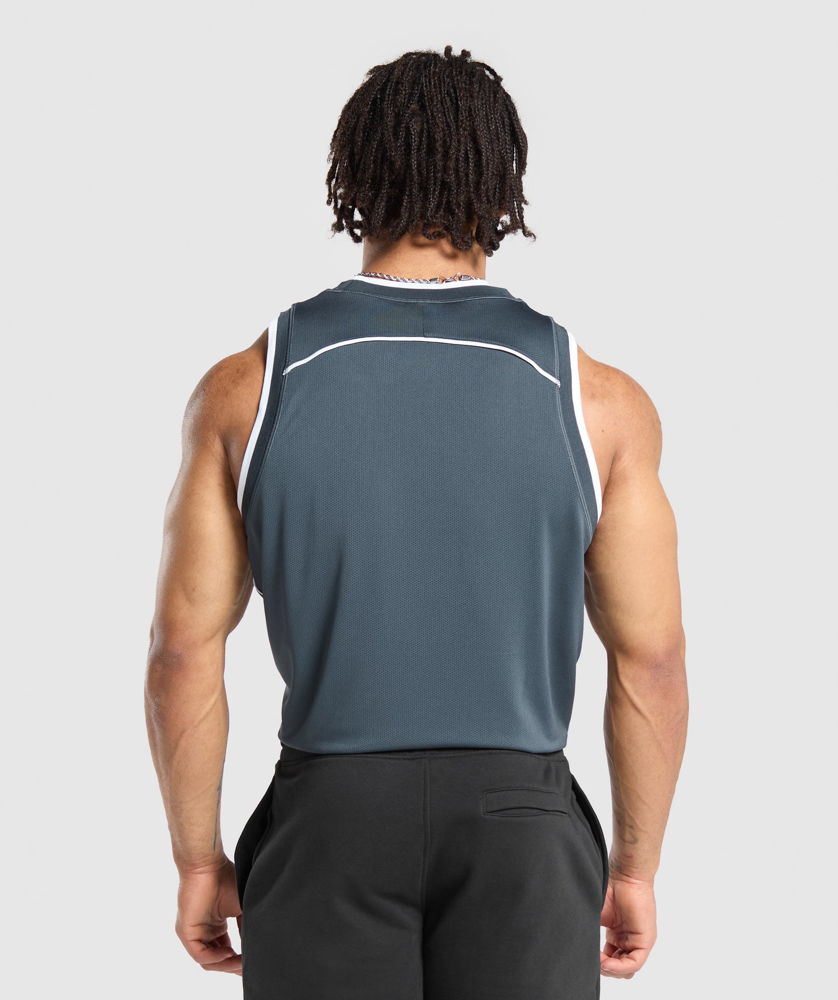 Mesh Tank - Titanium Blue