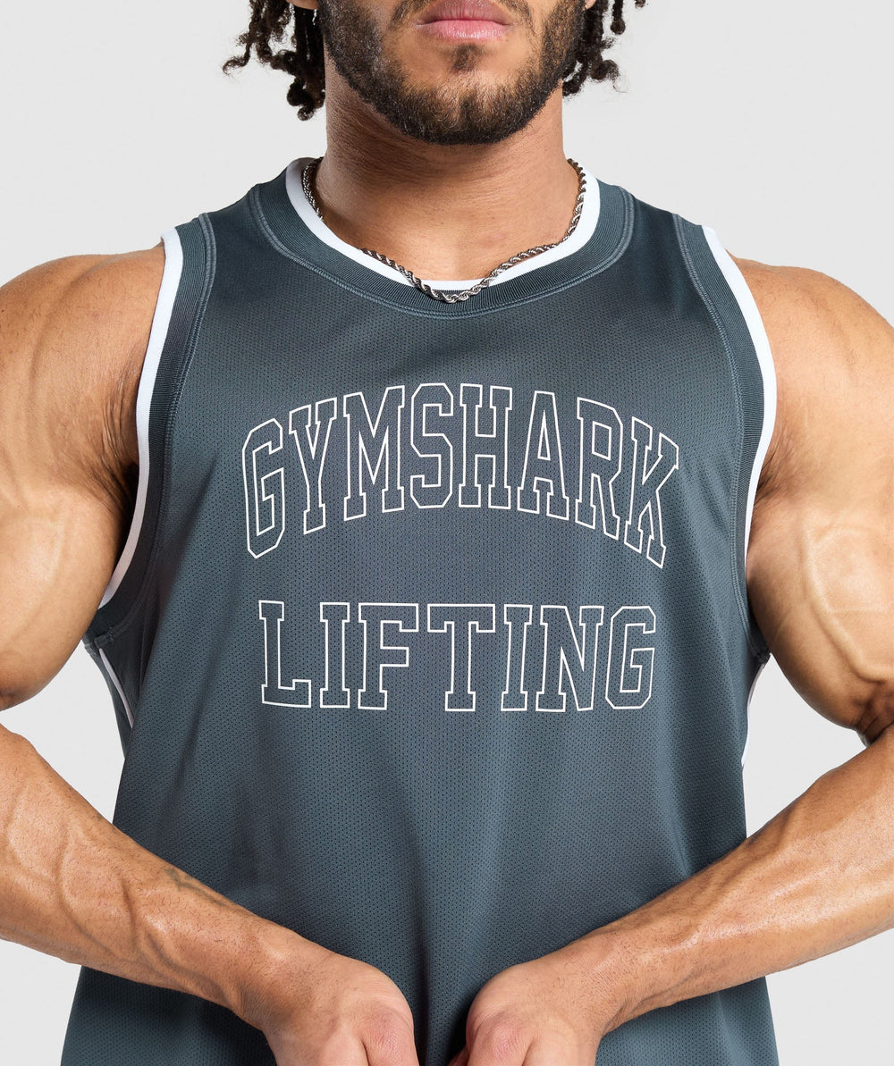Mesh Tank - Titanium Blue