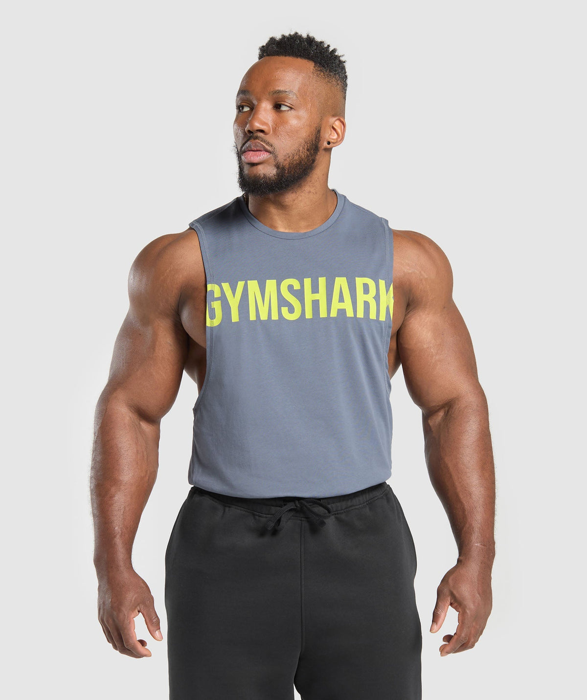 Impact Drop Arm Tank - Iron Blue