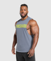 Impact Drop Arm Tank - Iron Blue
