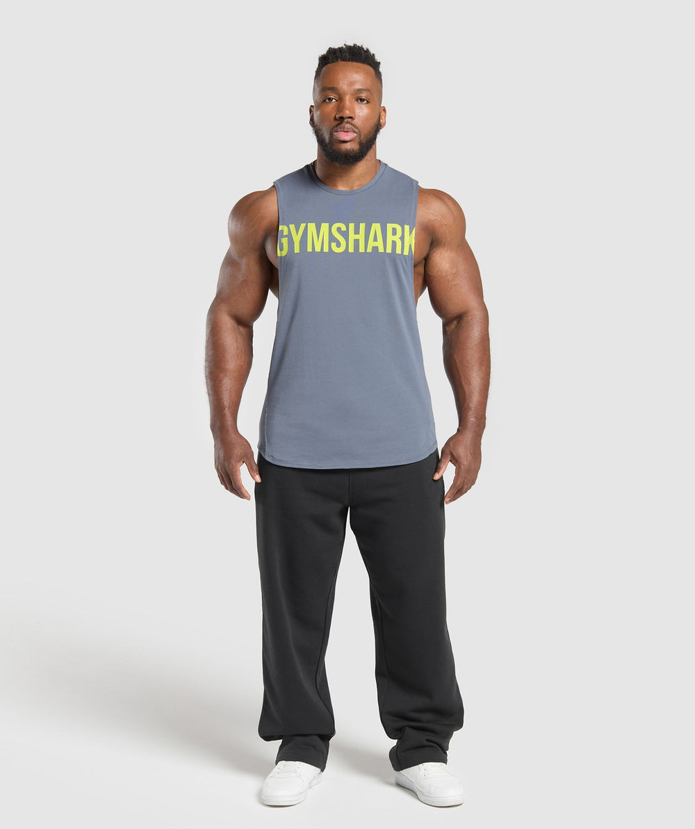 Impact Drop Arm Tank - Iron Blue