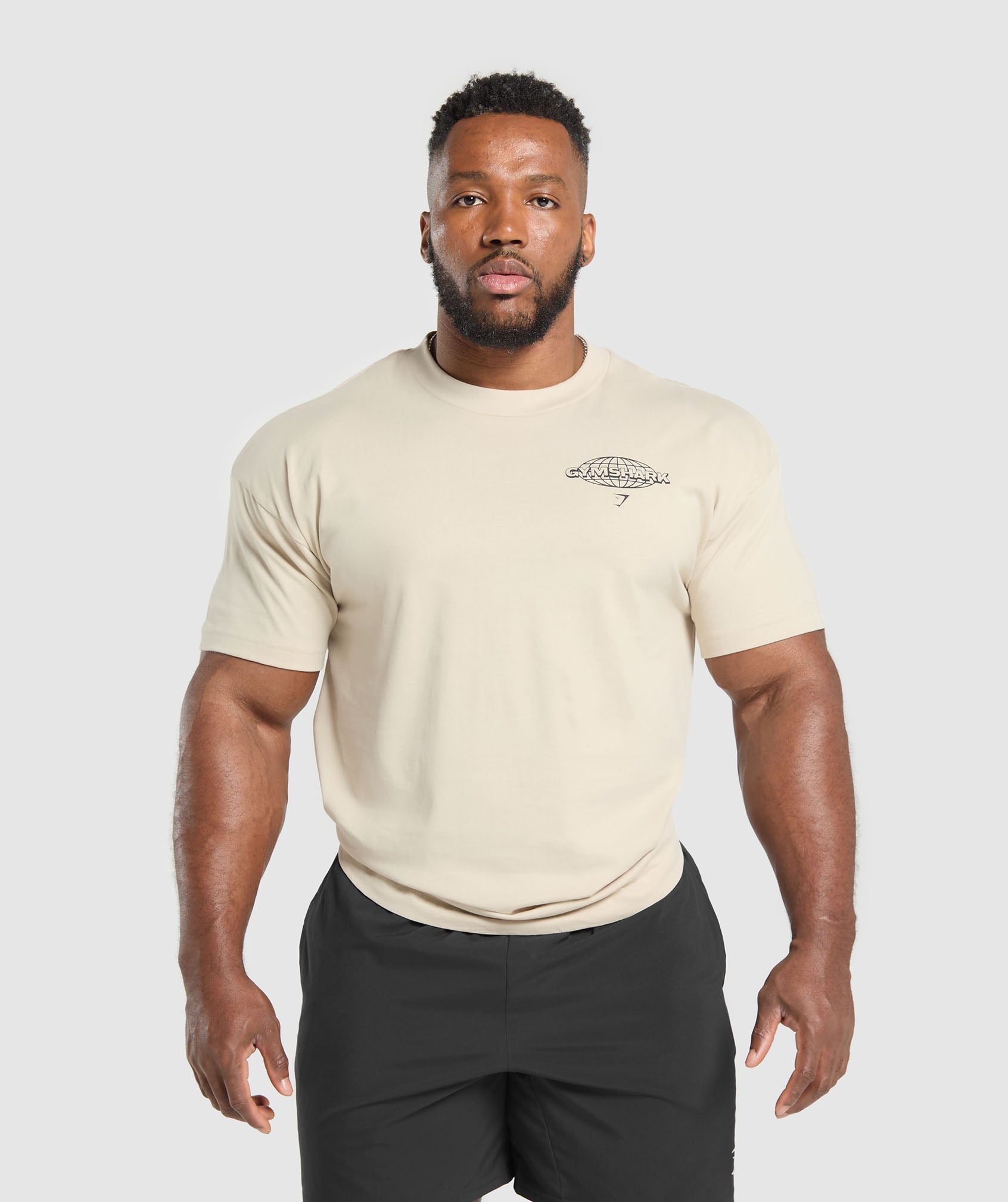 Worldwide T-Shirt - Cream Beige
