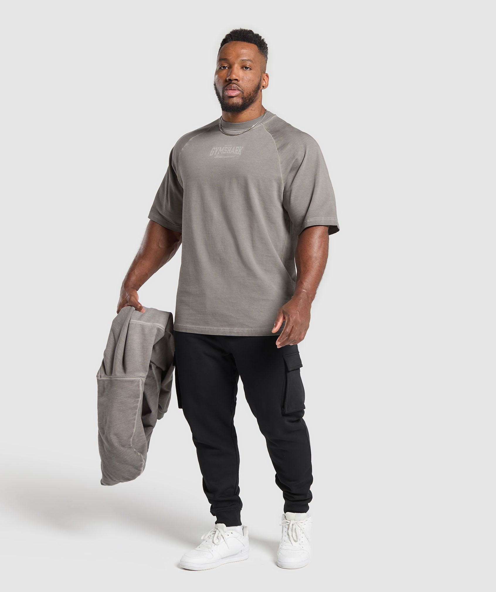 Heavyweight T-Shirt - Metal Grey/Asphalt Grey