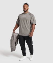 Heavyweight T-Shirt - Metal Grey/Asphalt Grey