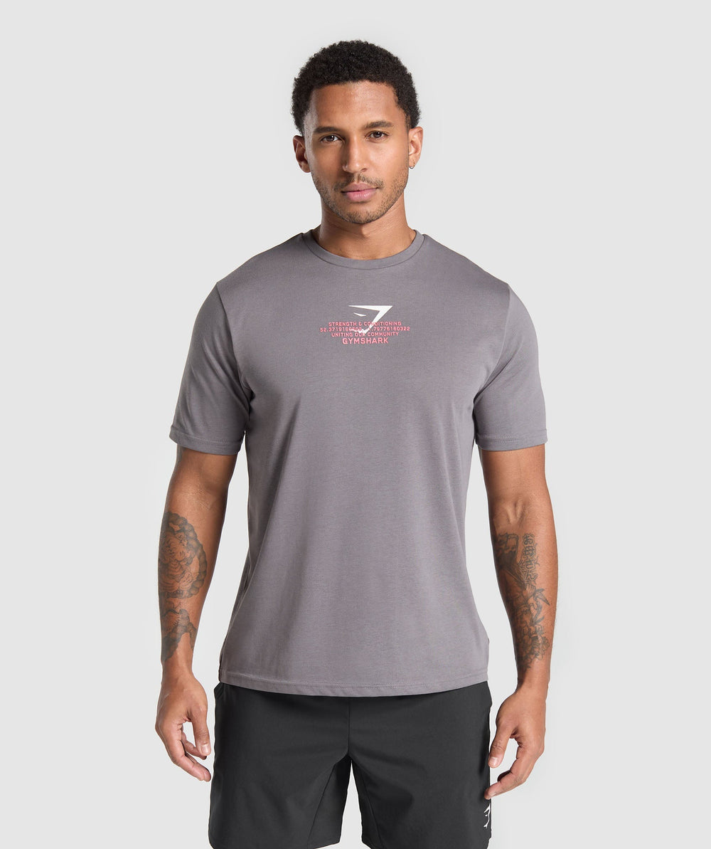 Fitness Apparel Functional T-Shirt - Brushed Grey