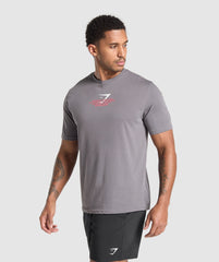 Fitness Apparel Functional T-Shirt - Brushed Grey