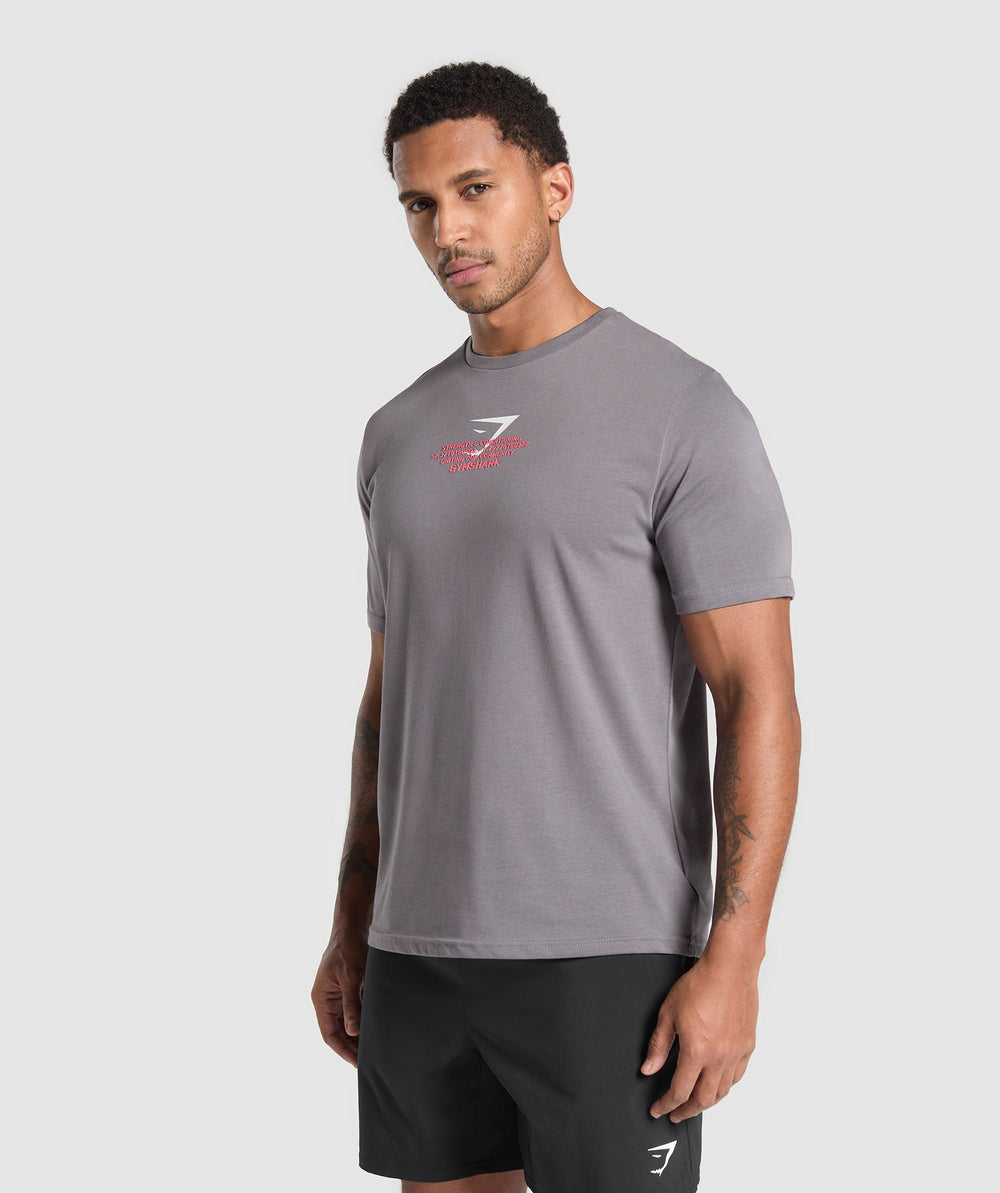 Fitness Apparel Functional T-Shirt - Brushed Grey