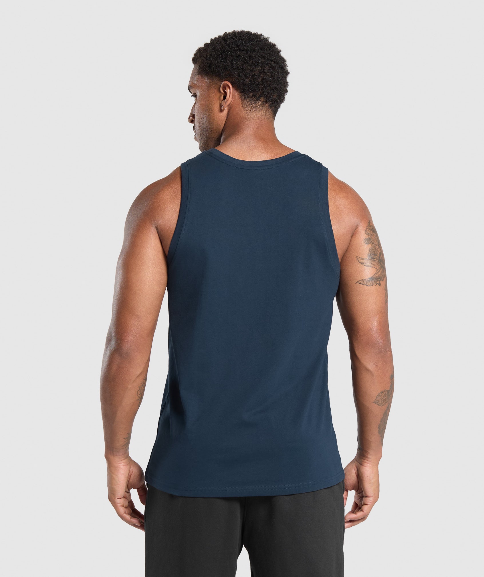 Crest Tank - Navy
